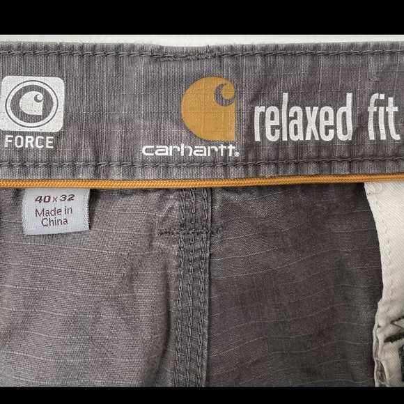 Carhartt Force Relaxed Fit Ripstop Cargo Pants Men's Size 40 x 32 Cotton Utility - Picture 3 of 4
